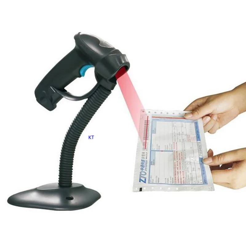 Free Shipping 2.4Ghz Wireless & Wired Barcode Scanner Handheld CCD