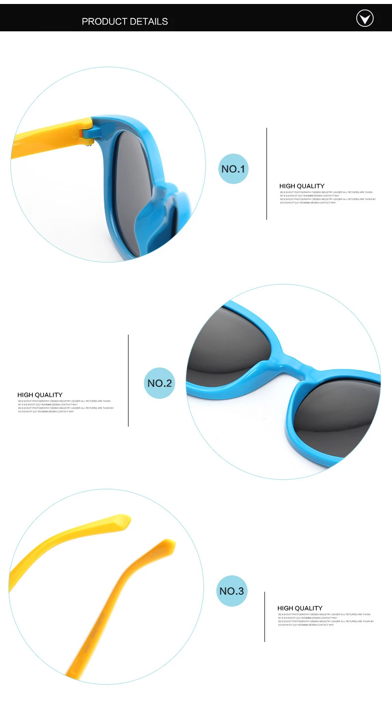 Поляризованные солнцезащитные очки для детей; сезон лето; темные очки для улицы TAC TR90 мальчик девочка поляризационные безопасный Защита от солнца детские очки