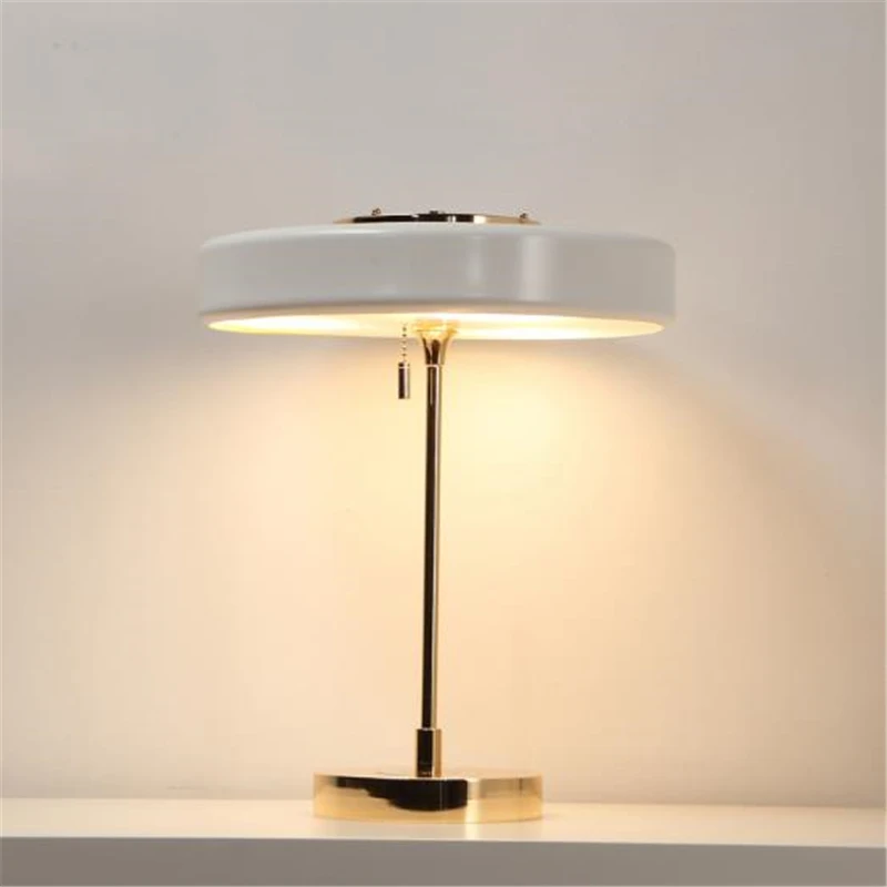 Us 113 24 24 Off White Black Blue Post Modern House Table Lamp Master Bedroom Light Study Light Simple Bed Light Free Shipping In Desk Lamps