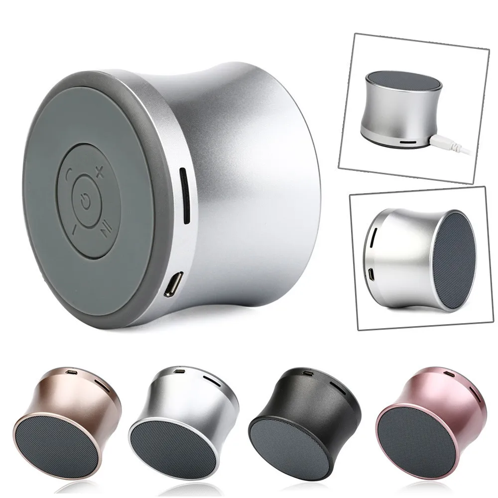 Портативный Беспроводной Bluetooth Динамик Hands Free HiFi бас стерео сабвуфер музыка MP3
