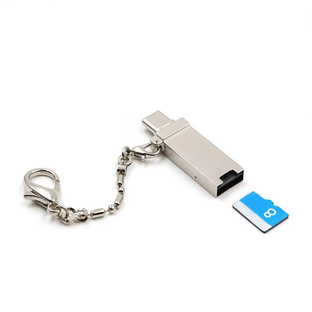 1 шт. считыватель карт памяти 3 в 1 USB 3,1 type C USB-C TF Micro SD OTG кардридер для samsung Galaxy S9# T10