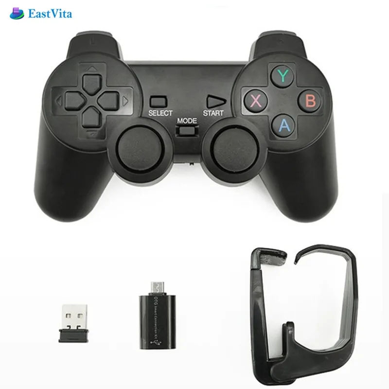 

EastVita Wireless Gamepad PC For PS3 Android Phone 2.4G Joystick Joypad Game Pad For PC Xiaomi OTG Smart Phone
