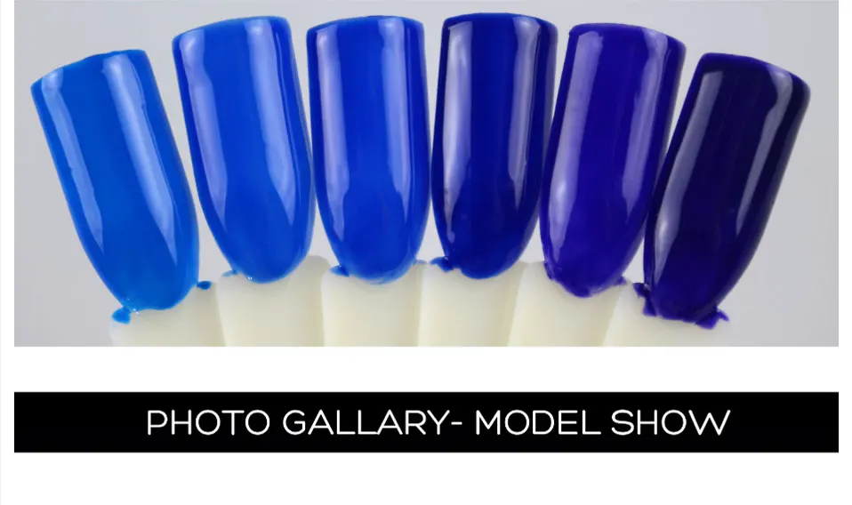 Beautilux Brand 1pcs Royal Navy Baby Dark Blue UV LED Soak OFF Gel Nail Polish Nails Gel Varnish Gels Lacquer 10ml (3)