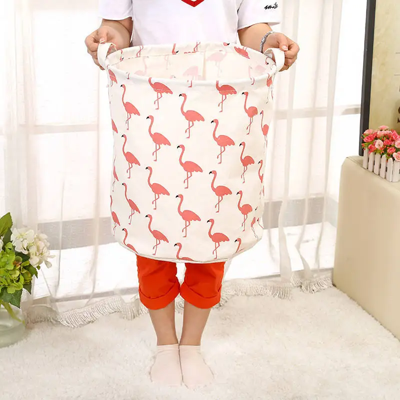 الكرتون القطن الكتان للماء سلة الغسيل للطي الملابس تخزين مربع/سلة/دلو الأطفال اللعب المنظم الحاويات الكرتون القطن الكتان للماء سلة الغسيل للطي الملابس تخزين مربع/سلة/دلو الأطفال اللعب المنظم الحاويات