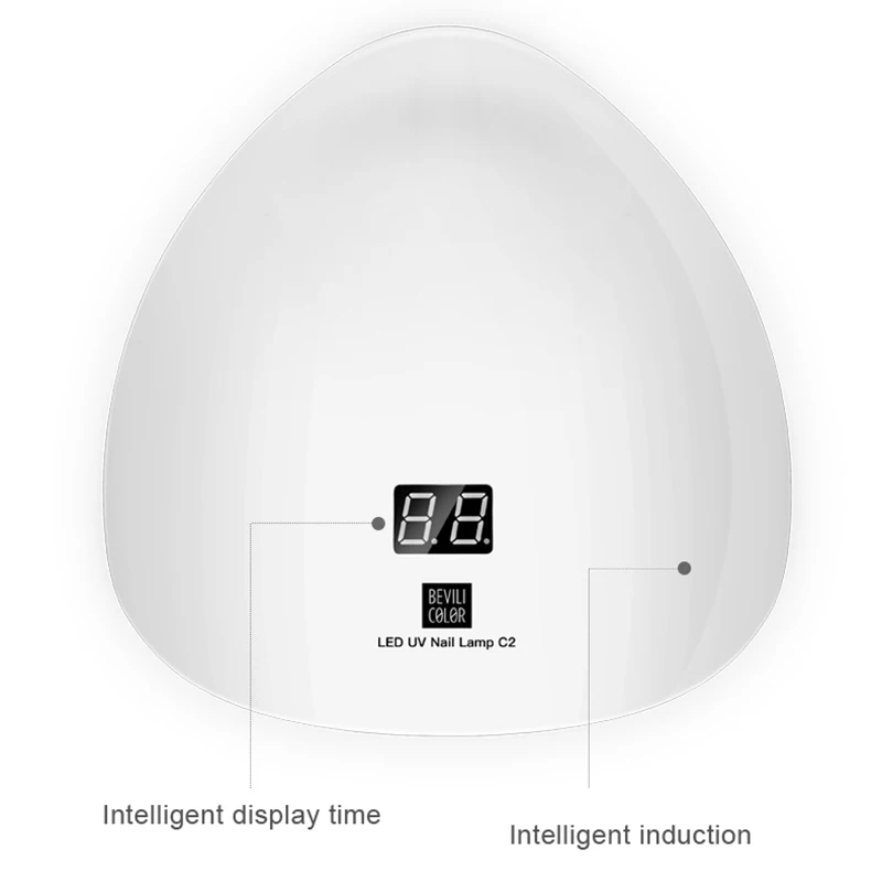45 Вт светодиодный Сушилка для ногтей гель фототерапия лампа безболезненная 30 s быстрая полировка отверждения лампы QRD88