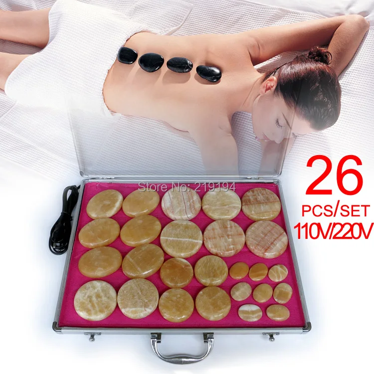 New type! 26pcs/set Hot stone body massager yellow Jade Salon SPA with heater bag ysgyp-nls CE and ROHS New type! 26pcs/set Hot stone body massager yellow Jade Salon SPA with heater bag ysgyp-nls CE and ROHS