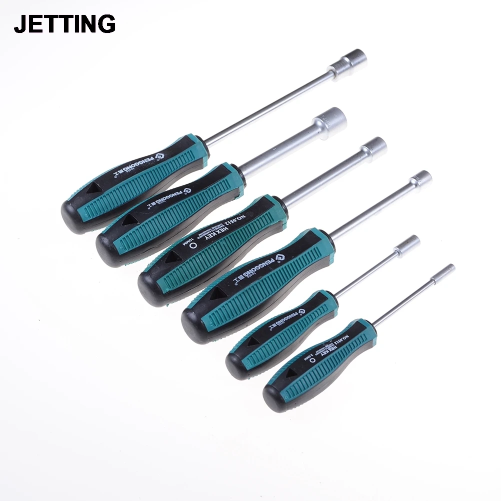 3 14mm Metal Socket Driver Hex Nut Key Wrench Screwdriver Nutdriver