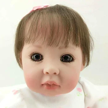 

Fake Baby Silicone Cotton Body Doll Reborn Babies Soft Interactive Chinese Dolls Body Alive Surprise Princess Doll for Girl Sale