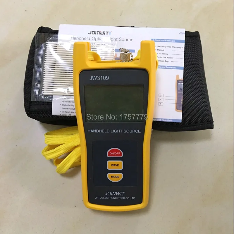 

JoinWit JW3109 Handheld Optical Light Source Singlemode 1310/1550nm