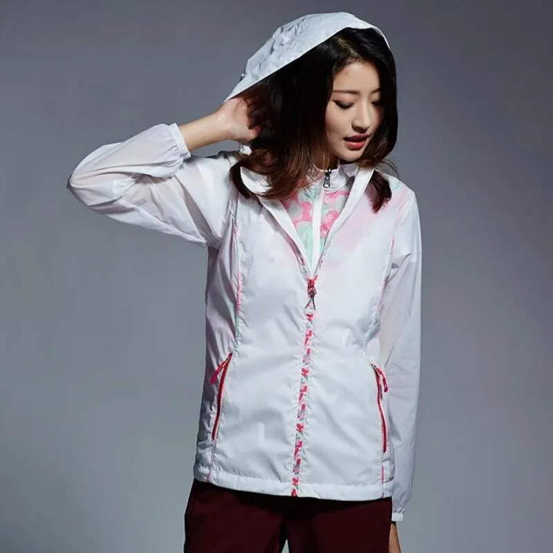 

Womens Camouflage Double Layers Windbreakers Sun Protection Cycling Female Jacket Tourism Climbing Outdoor Coat Chaqueta Mujer