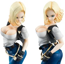 Novo quente 20cm sexy android 18 lazuli action figure brinquedos coleção boneca presente de natal com caixa 2dai