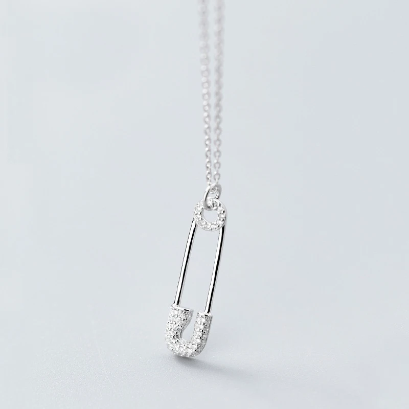 MloveAcc-Delicate-925-Sterling-Silver-Drop-Shipping-Charm-Dainty-Paper-Clip-Small-CZ-Stone-Necklace-Safety (1)