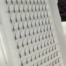 12 линий/лоток 5D Индивидуальные ресницы ручной работы Накладные ресницы расширение Макияж Инструменты