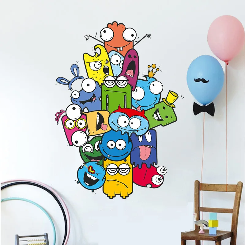 Funny Animal Cartoon Sticker House Furniture Party Decorations Home Funny Animal Cartoon Sticker House Furniture Party Decorations Home Decorators Decor Kids Nursery Childrens Wall Art Stickers In From