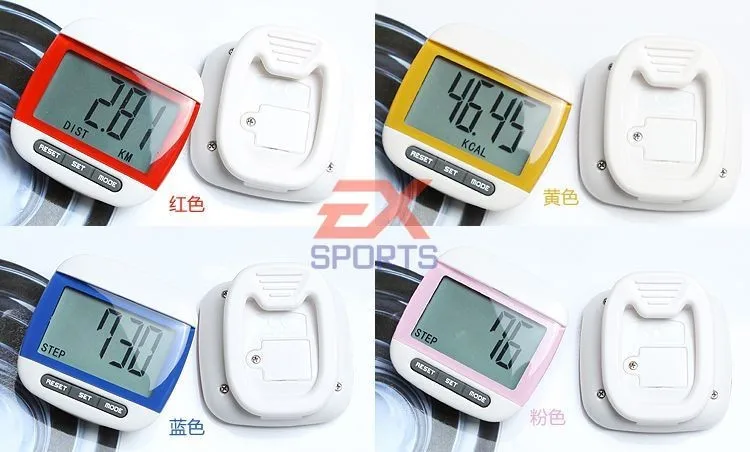 Run Step Pedometer Large LCD Display Jogging Step Pedometer Walking Calorie Distance Counter (6)