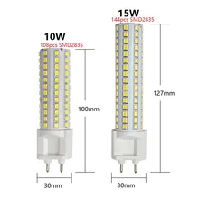 Wholesale 360 degree G12 Led Bulbs SMD2835 110v 220v 10W 108LEDS 15W 144LEDS LED G12 corn light