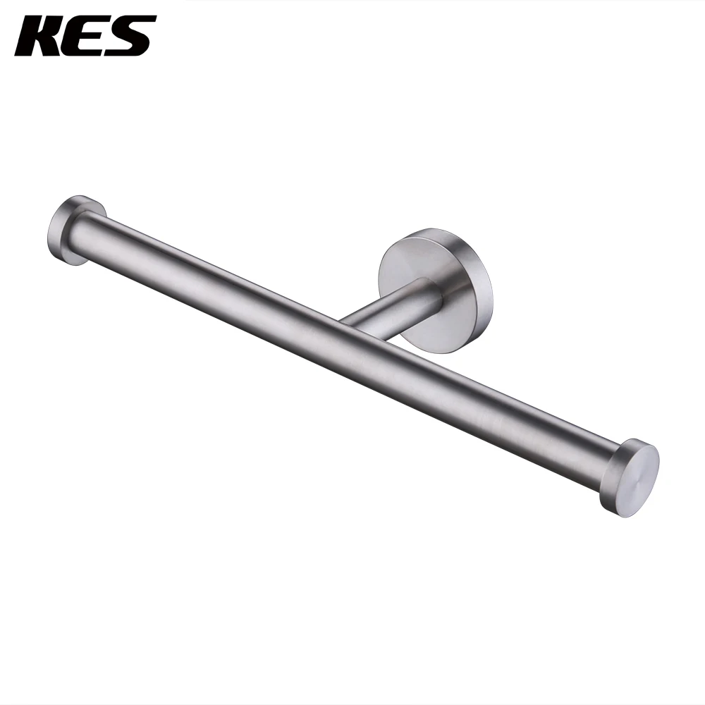 KES Bath Double Roll Toilet Paper Holder Wall Mount Dual Tissue Hook