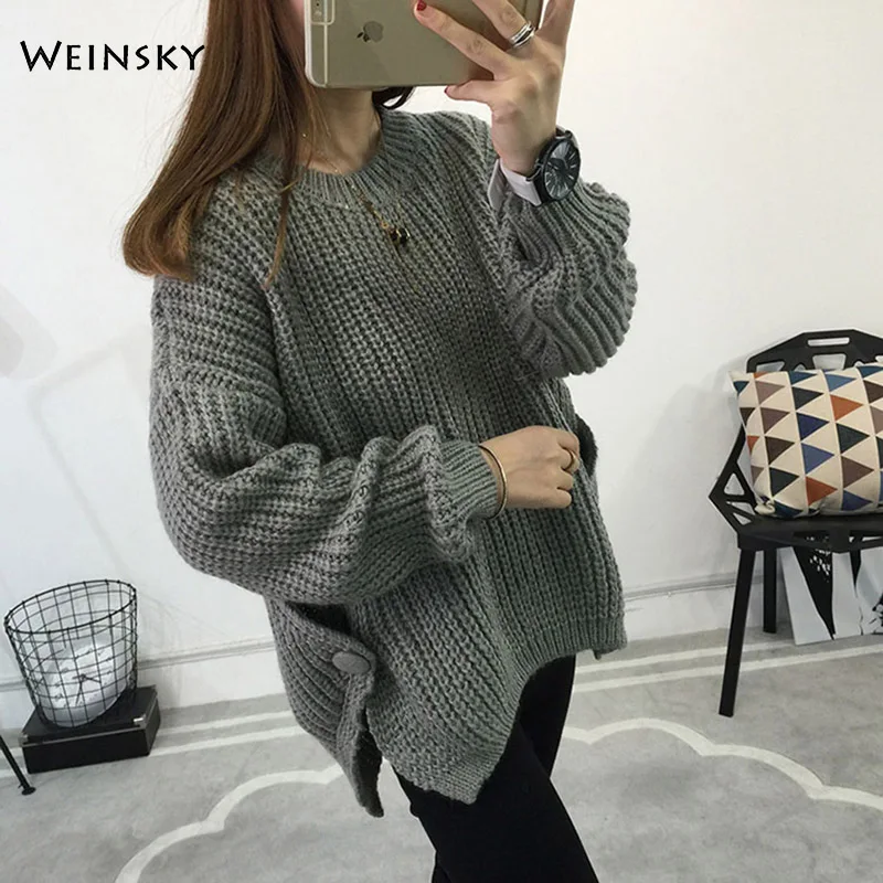 

Women Knitted Sweater And Pullovers Korean Fashion Style Sweaters Autumn And Winter 2019 New Sweater
