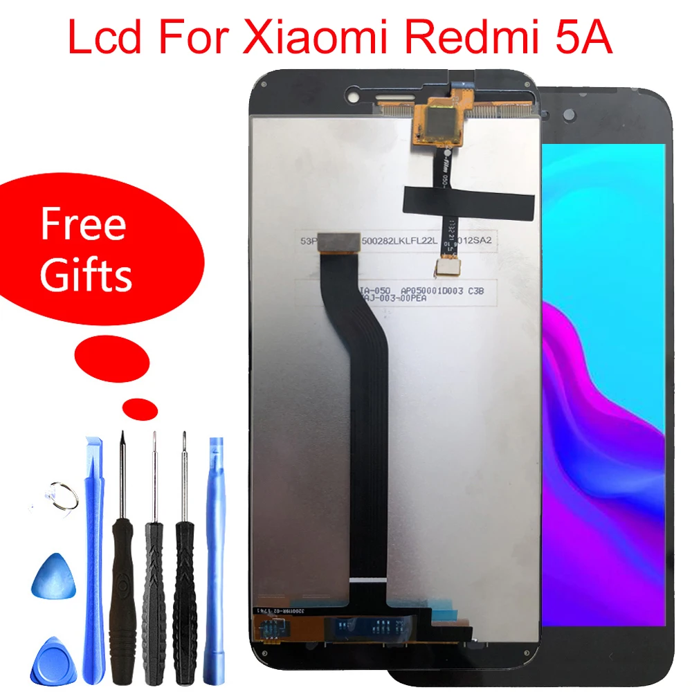 

Quality Lcd For Xiaomi Redmi 5A LCD Touch Screen Digitizer Display Redplacement Parts For Redmi 5a LCD