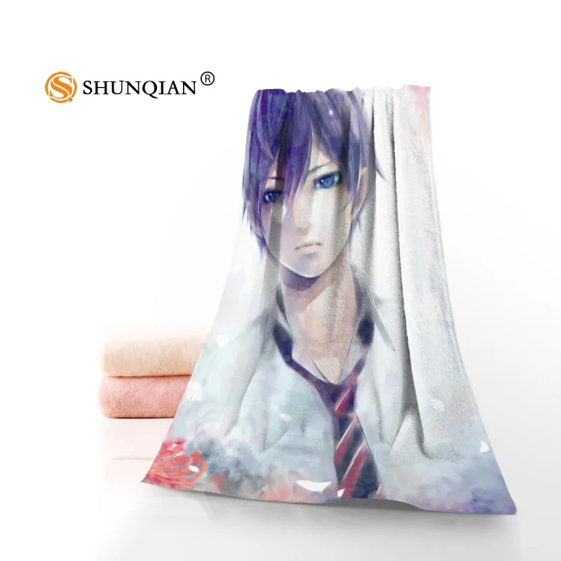 

New Custom Anime Boy Towel Printed Cotton Face/Bath Towels Microfiber Fabric For Kids Men Women Shower Towels