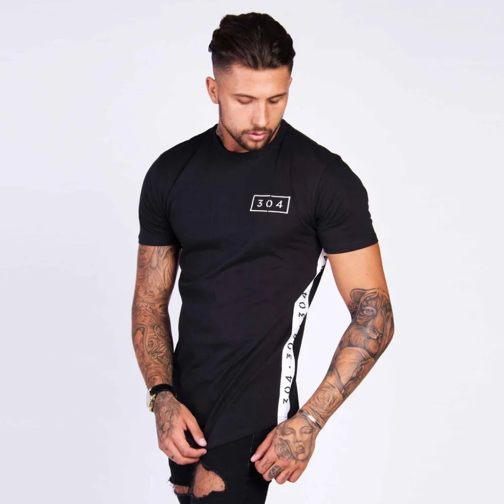 2018 Gym Training T Shirts Dry Fit Men 