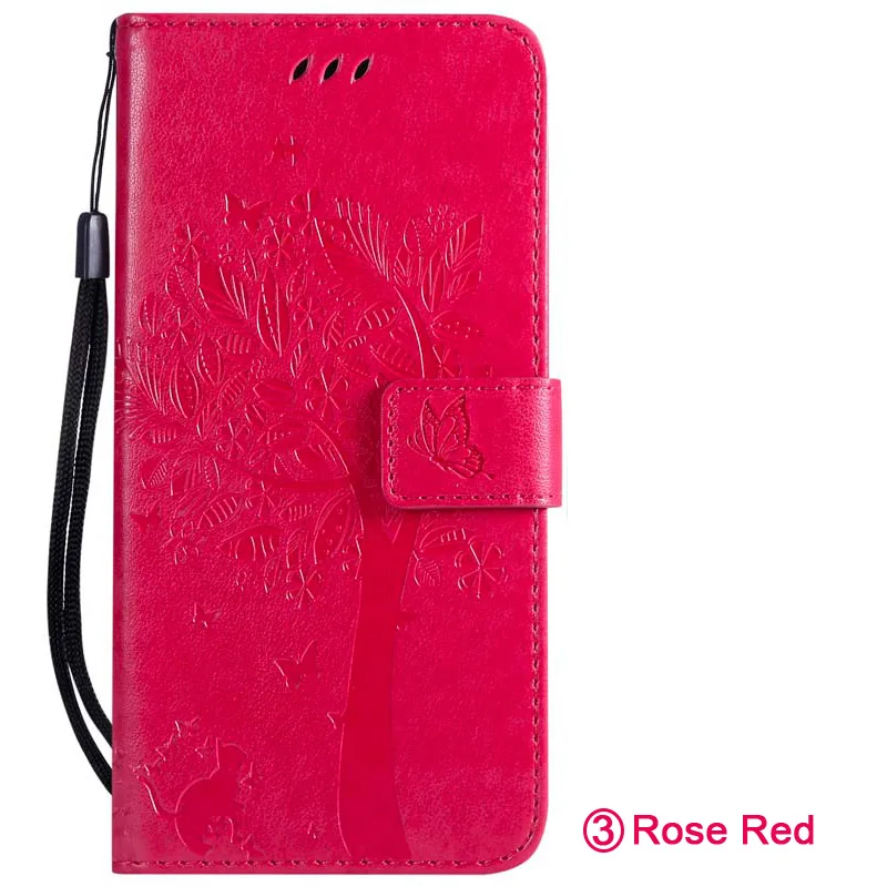 Tsimak Flip Leather Case For Huawei P8 P10 P20 P30 Lite Pro ALE-L21 Wallet Case Card Phone Cover Coque Capa - Цвет: G2-Rose Red