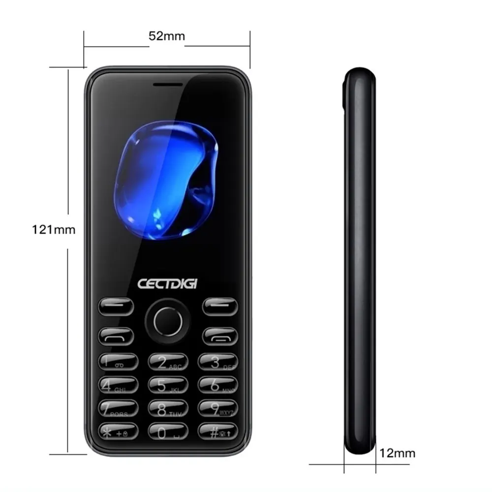 Мини бар телефон CECTDIGI T66 GSM Dual Sim мобильный Bluetooth Quad Band долгого ожидания