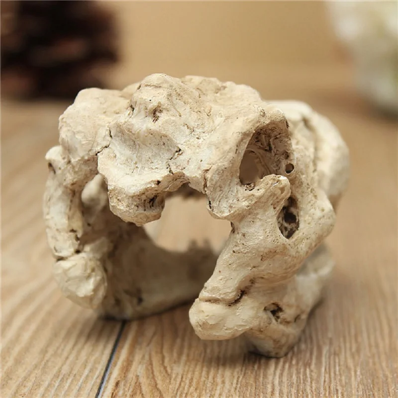 Резиновый череп динозавра Домашние животные пейзаж аквариума головка моделирования кости аквариумные и террариумные рептилия пещера укрытие украшение
