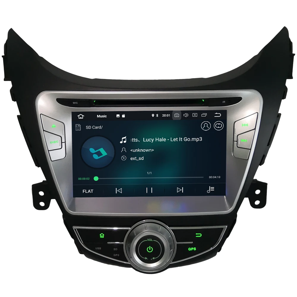 Sale KLYDE 8" 4G Android 9.0 Octa Core PX5 4GB RAM 32GB ROM Car DVD Multimedia Player Radio For Hyundai Elantra Avante I35 2010-2013 4