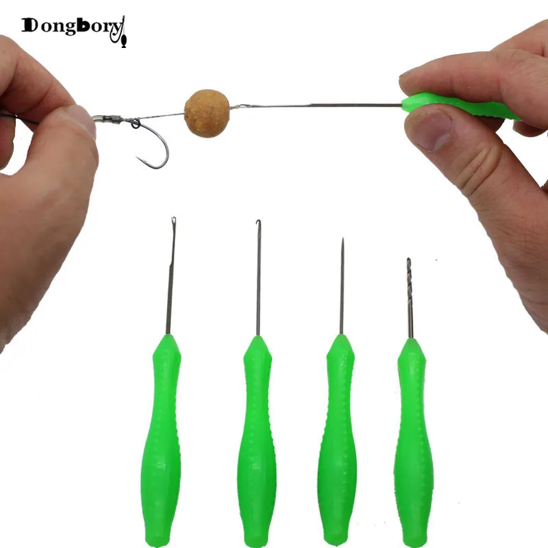 КАРПОВАЯ приманка для ловли рыбы boilies гранулы волосы установки иглы сверла сплайсинга делая инструменты буровые установки загрузки аксессуары игла для приманки