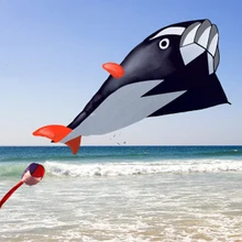 3D огромный Дельфин Летающий воздушный змей мягкий параплан гигантский синий воздушный змей Спорт на открытом воздухе дельфины летающие игрушки Воздушные Змеи легко Летающий спортивный воздушный змей парашют