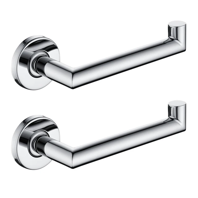 Free Shipping Toilet Paper Holder Wall Mount Tissue Roll Hanger 304 Stainless Steel Towel Rack Bathroom Accessories Silver Color