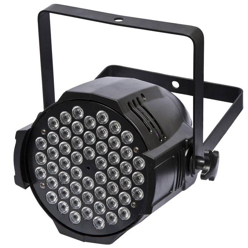 

Dropshipping Rasha High Quality 54pcs*3W RGBW Full Color LED Par Light LED Par Can Stage Ligh Disco Par Light Stage Lighting