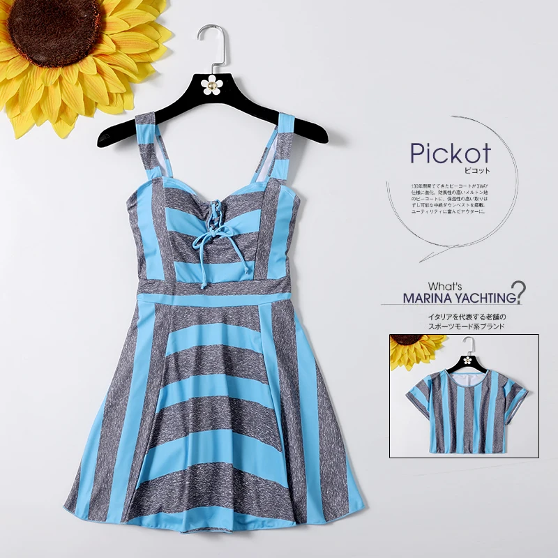 

Women Striped Two Piece Swimsuit Bikini Set Tankinis Bathing Suit Swimming Beach Wear Summer Sexy Biquinis Swimwear Swim Dress