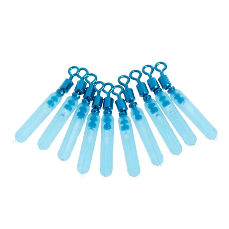 

10 Pcs/Set Fishing Float Rest Silicone Rotating Soft Tube Bobber Carp Fishing Tackle Universal Accessories