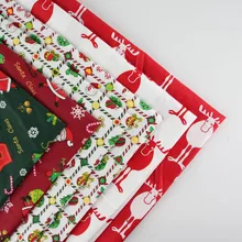 158 см х полметра Рождество хлопок Ткань для шитья Тильда кукла ткань Сделай Сам Лоскутное лоскутное шитье текстильная ткань