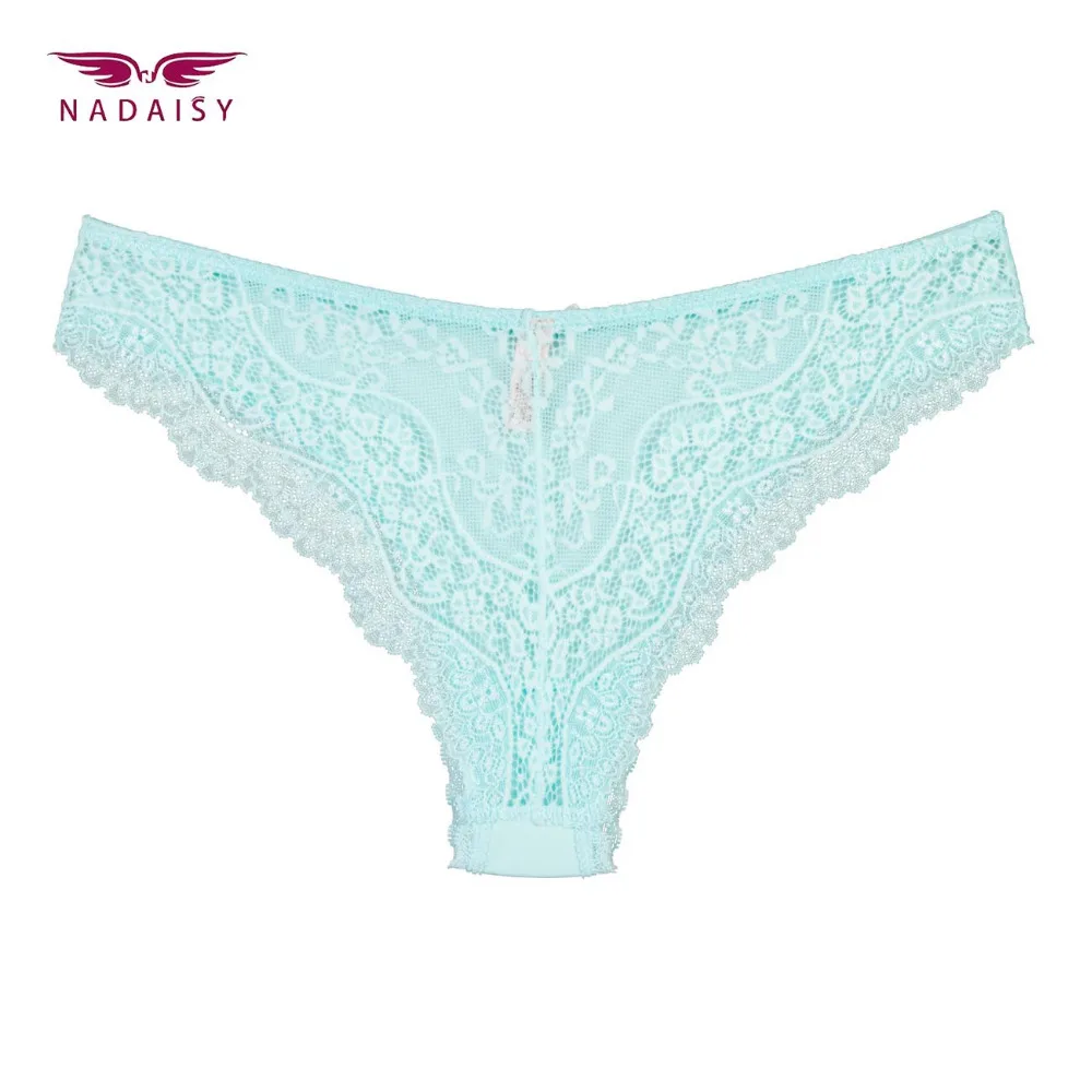Nadaisy Seamless Panties Female G String High Cut Sexy Lace Underwear