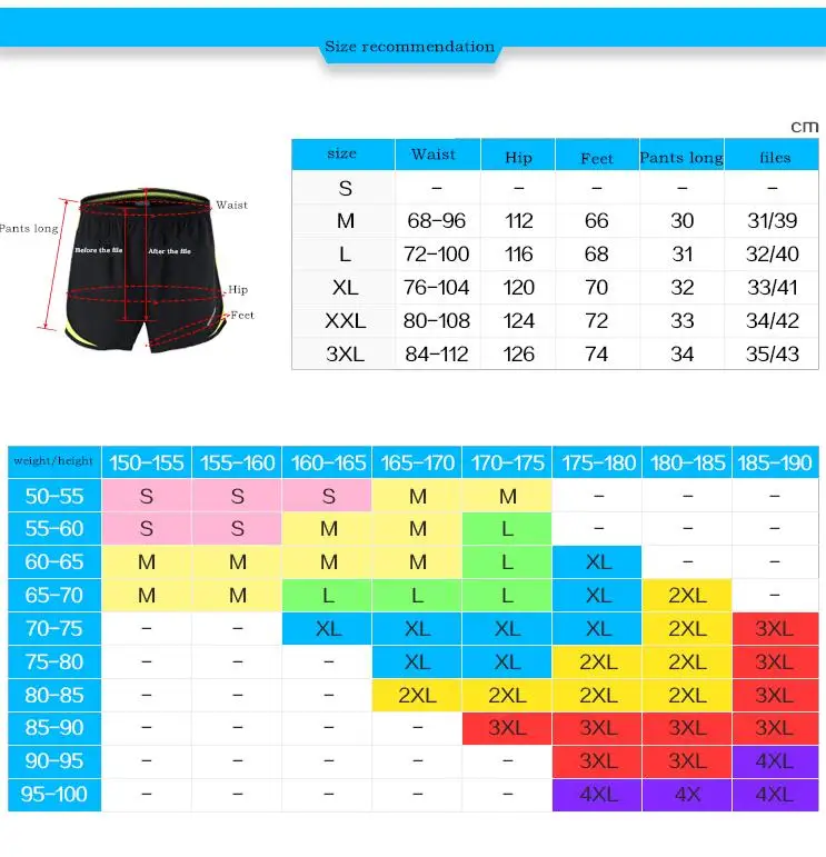 de Corrida Esportes Dos Homens Shorts de