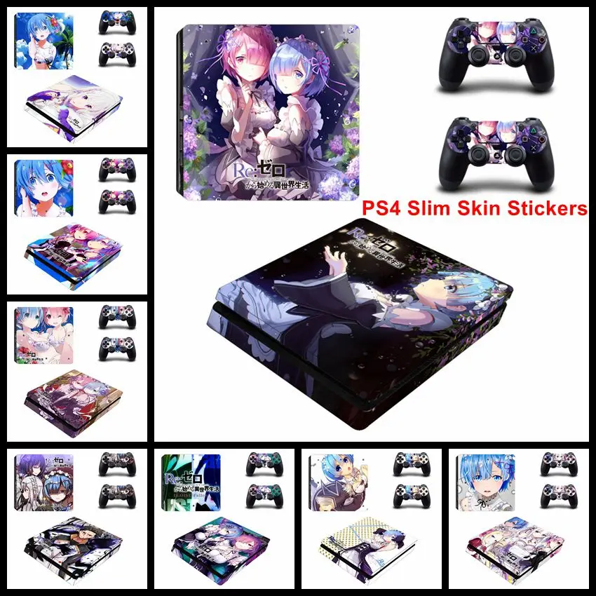 Жизнь в другом мире от нулевой кожи наклейка для Playstation 4 Slim PS4 консоль наклейки s и