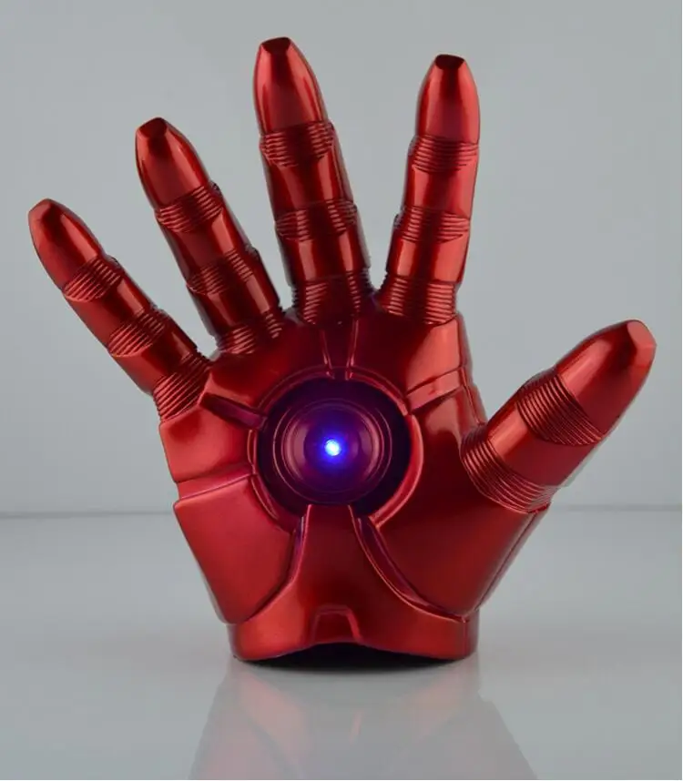 MODEL FANS Iron Man Gloves IRONMAN MK3 gloves perfect version 1 1 movable LED Light Action
