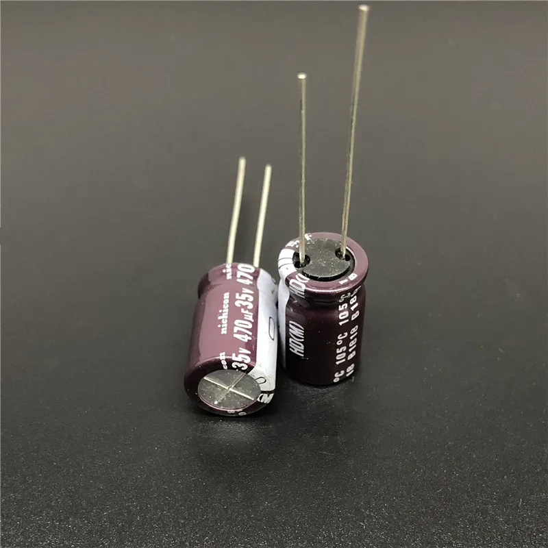 10 шт./100 шт. 470 мкФ 35 в NICHICON HD серия 10x16 мм Супер Низкое сопротивление 35V470uF