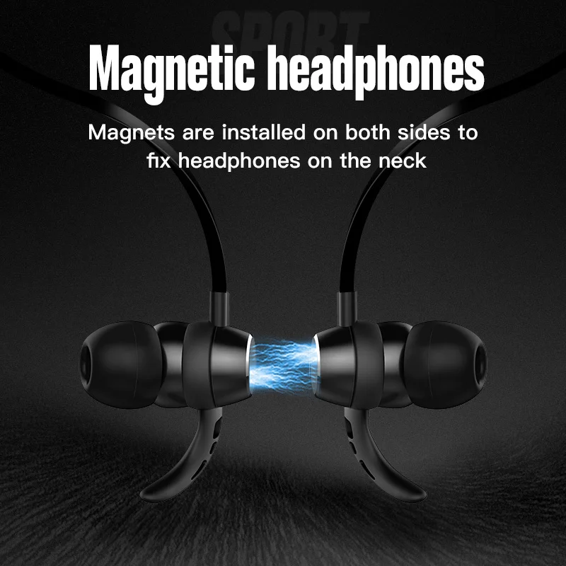 HOCO Bluetooth наушники Беспроводные Спортивная гарнитура Водонепроницаемые Наушники