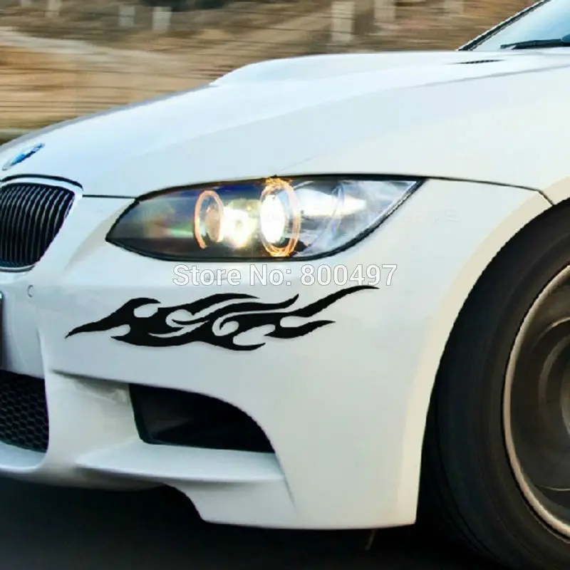 20 X Newest Creative Car Sticker Car Cover Personalized Flame