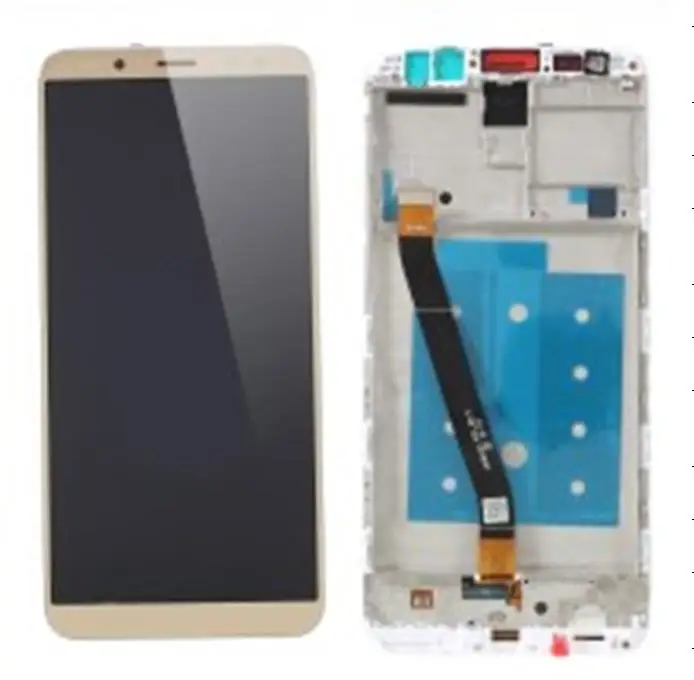 

LCD Screen and Digitizer Assembly + Frame Part for Huawei Mate 10 Lite - Gold