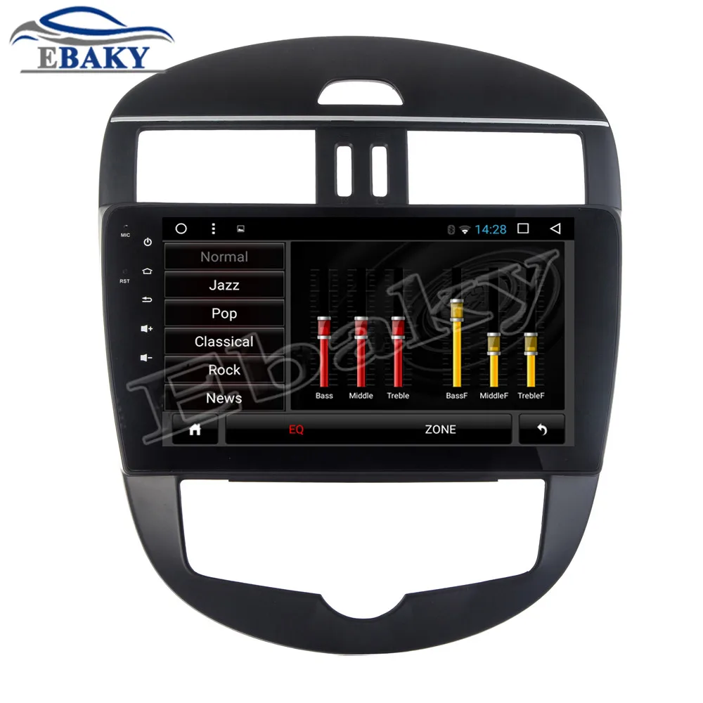 Discount NaviTopia 10.1inch 1GB/2GB Quad Core/Octa Core Android 7.1/8.1 Car DVD Radio for Nissan Tiida H 2011 2012 2013 2014 2015 GPS 19