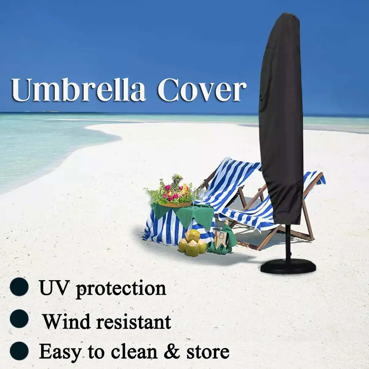 280 см высота зонтик банановый зонтик крышка водонепроницаемый ветрозащитный на открытом воздухе приют дождевики аксессуары
