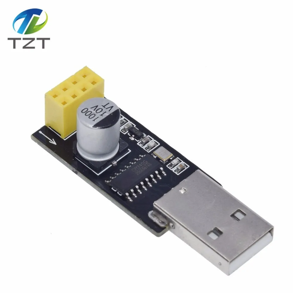 Программатор ESP01 адаптер UART GPIO0 ESP 01 Adaptaterr ESP8266 CH340G USB в последовательный