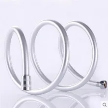 1,5 м/2 м ванная комната ручной душ ПВХ водопроводный шланг, туалет нагреватель дождь Душ посыпать трубы, 2 цвета холодной и горячей воды впускной трубы