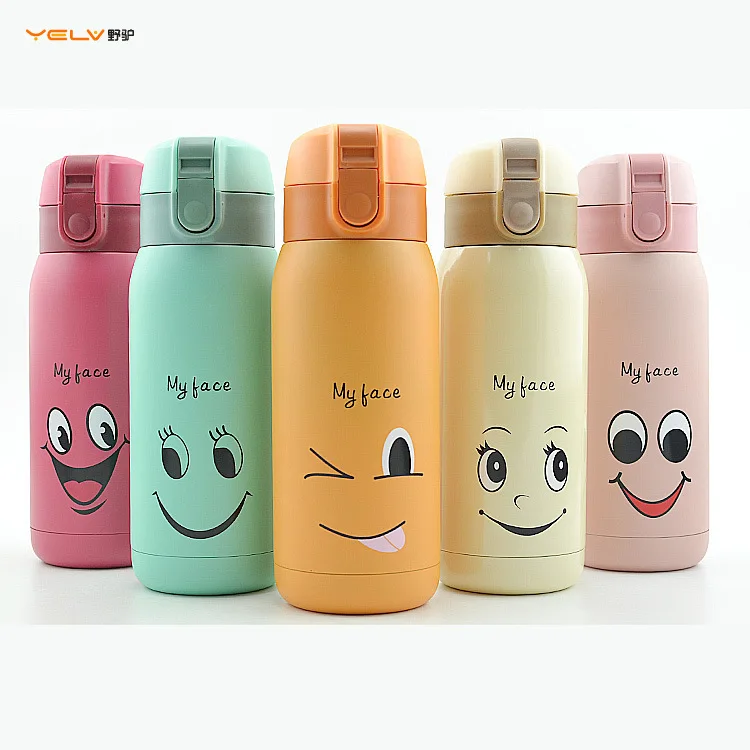 5 Styles New Smiley My Face Insulation Water Cup Stainless Steel Thermos Mug Garrafa Termica Belly Cup Termos Vacuum Flasks 5 Styles New Smiley My Face Insulation Water Cup Stainless Steel Thermos Mug Garrafa Termica Belly Cup Termos Vacuum Flasks