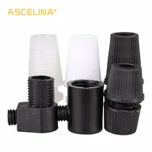 ASCELINA – lot de 5 connecteurs de presse-étoupe flexible, support de lampe, pince à câble, ligne de poignée, boucle de fil, accessoires de lampe